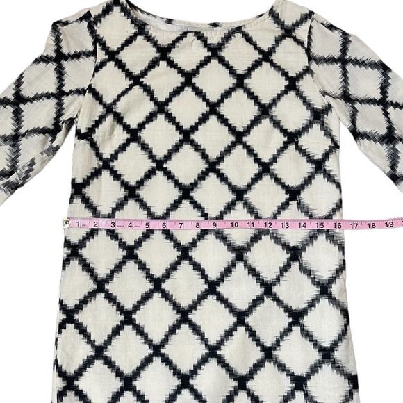 The Odells Alexa Shift Dress in Ikat Diamond Size XS - Picture 6 of 9